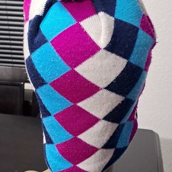 Noff Multi Colored Knit Hat With Pom   OSFM - Picture 4 of 7